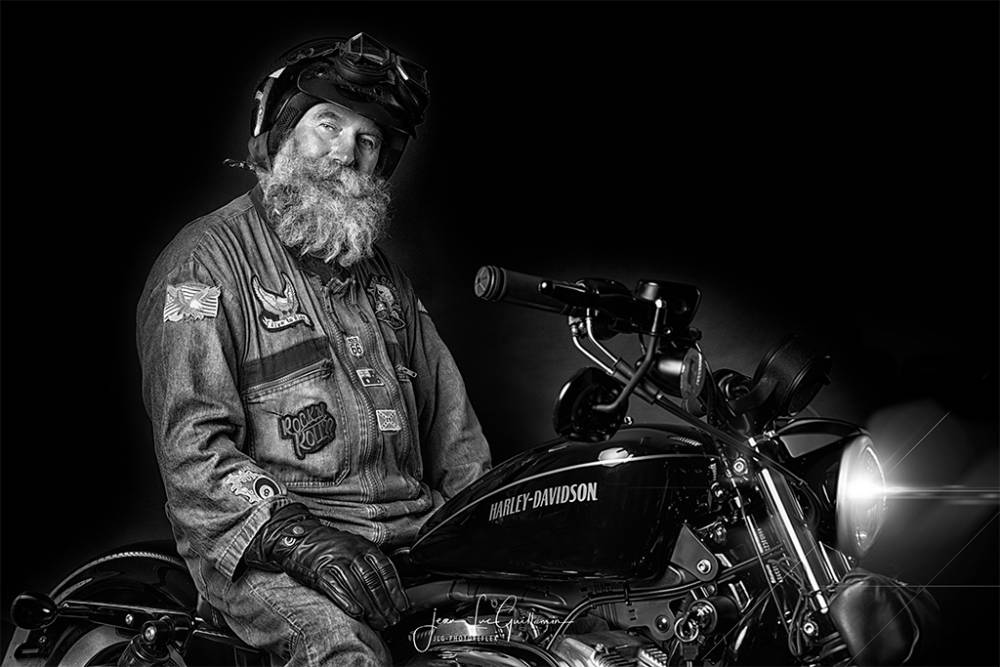 Portrait motard