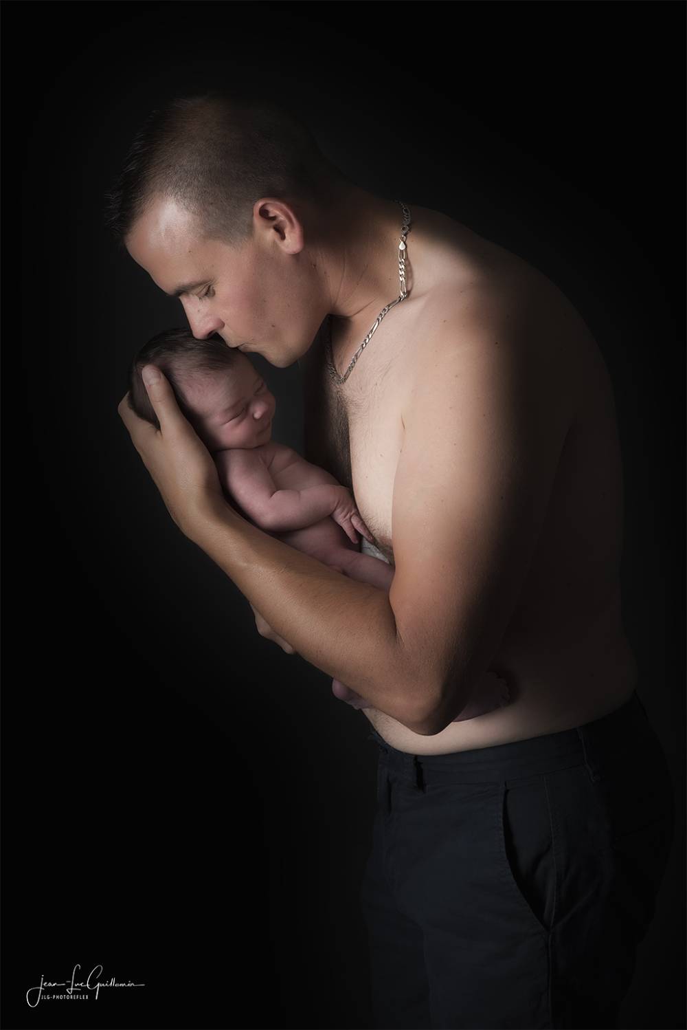 Photo naissance papa