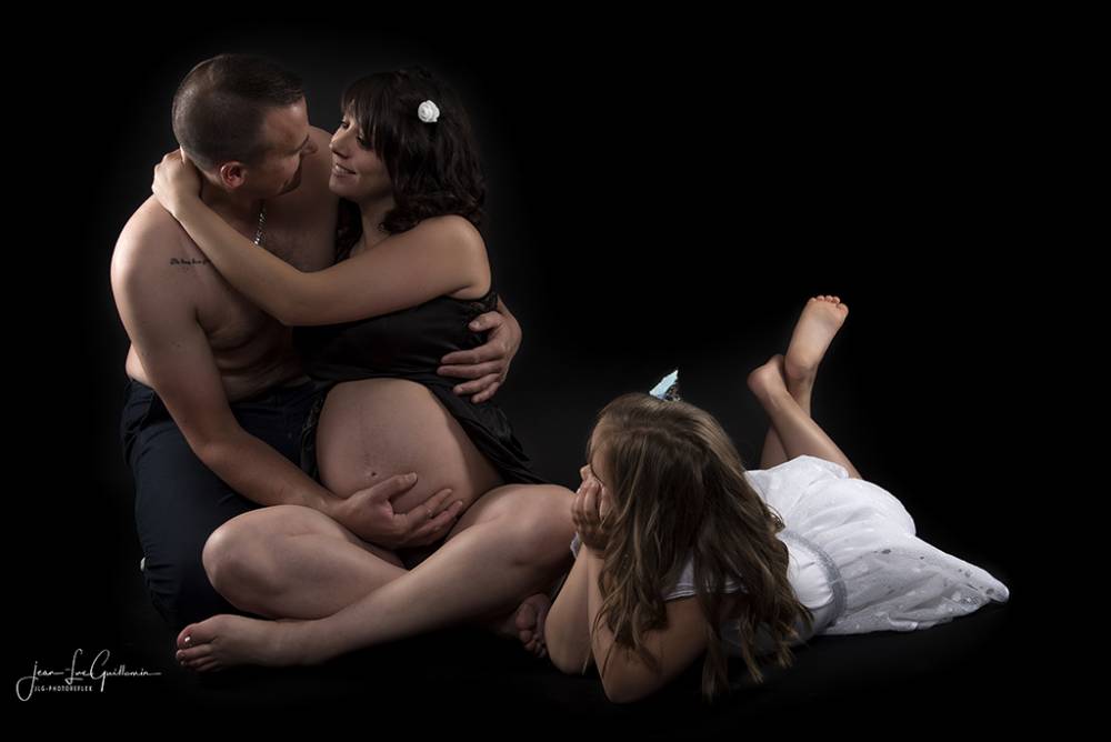 Shooting grossesse famille